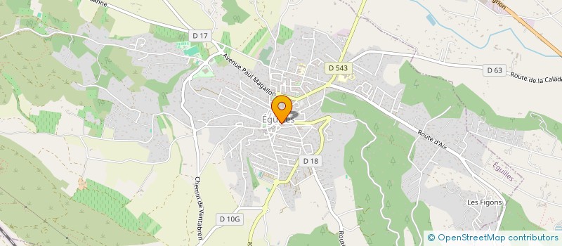 localisation de l'entreprise MADAME FRANCOISE BALANDRAS à EGUILLES