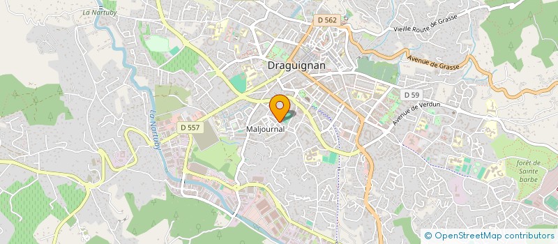 localisation de l'entreprise MADAME FRANCOISE BALAT à DRAGUIGNAN