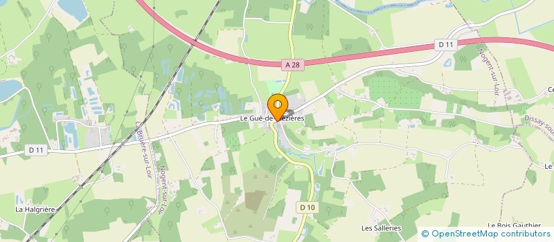 localisation de l'entreprise MADAME FRANCOISE BARBIER à NOGENT-SUR-LOIR