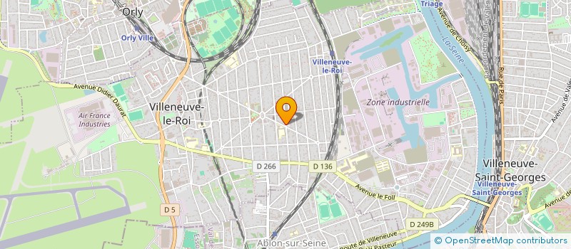 localisation de l'entreprise MADAME FRANCOISE BARDOT  VILLENEUVE-LE-ROI