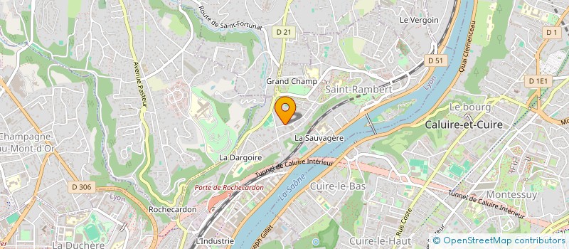 localisation de l'entreprise MADAME FRANCOISE BARNAUD à LYON