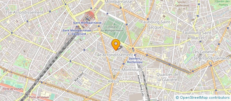 localisation de l'entreprise MADAME FRANCOISE BARRAUD à PARIS