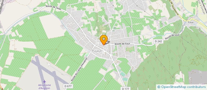 localisation de l'entreprise MADAME FRANCOISE BARRILLION à PUJAUT