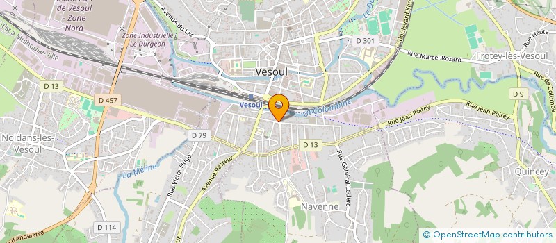 localisation de l'entreprise MADAME FRANCOISE BARTHELEMY à VESOUL