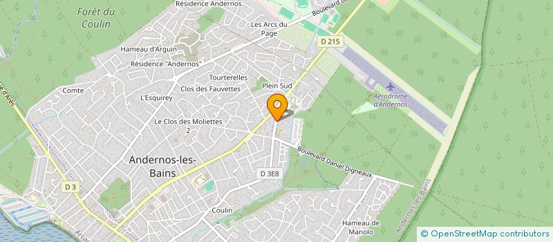 localisation de l'entreprise MADAME FRANCOISE BAYLE à ANDERNOS-LES-BAINS