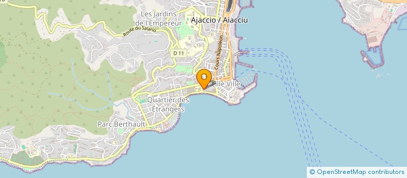 localisation de l'entreprise MADAME FRANCOISE BAZDIKIAN à AJACCIO