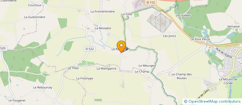 localisation de l'entreprise MADAME FRANCOISE BEAUGER à PACE
