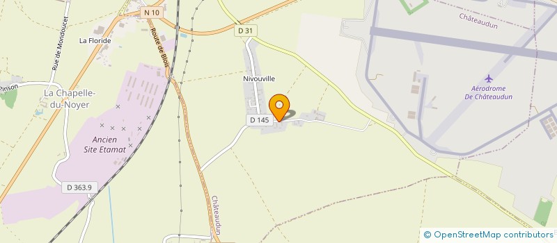 localisation de l'entreprise MADAME FRANCOISE BEAUR à CHATEAUDUN