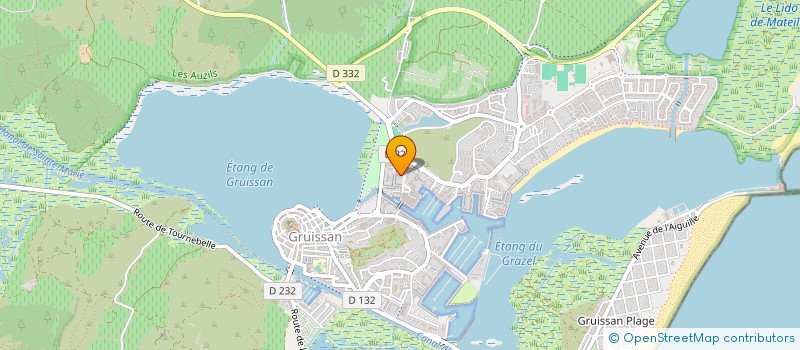 localisation de l'entreprise MADAME FRANCOISE BEAURIANNE  GRUISSAN