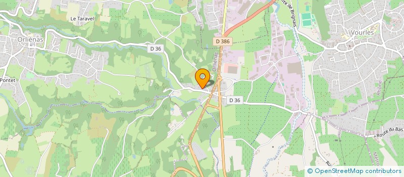 localisation de l'entreprise MADAME FRANCOISE BECKERT  ORLIENAS