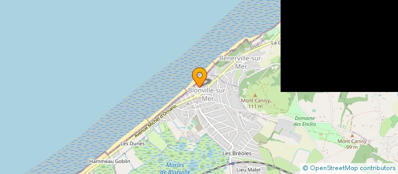 localisation de l'entreprise MADAME FRANCOISE BELAN à BLONVILLE-SUR-MER
