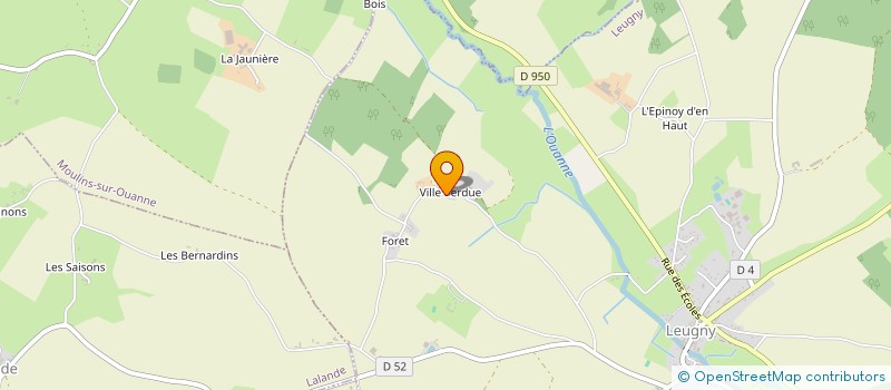 localisation de l'entreprise MADAME FRANCOISE BELLAND à LEUGNY