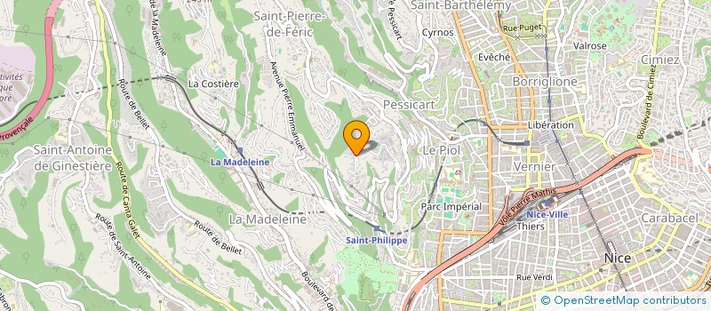 localisation de l'entreprise MADAME FRANCOISE BELNAND à NICE