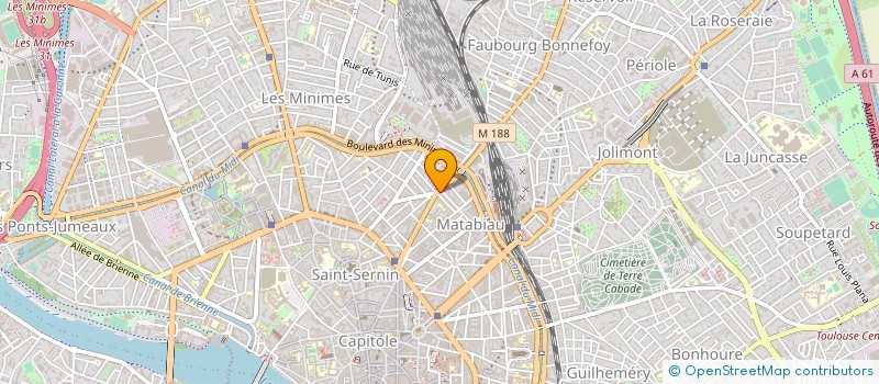 localisation de l'entreprise MADAME FRANCOISE BENQUET à TOULOUSE