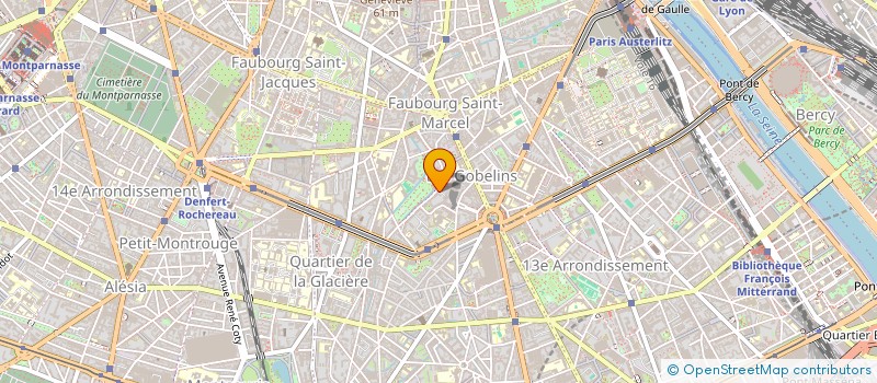 localisation de l'entreprise MADAME FRANCOISE BERNARD  PARIS