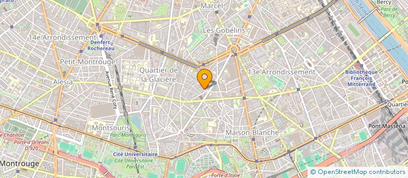 localisation de l'entreprise MADAME FRANCOISE BERNIER  PARIS