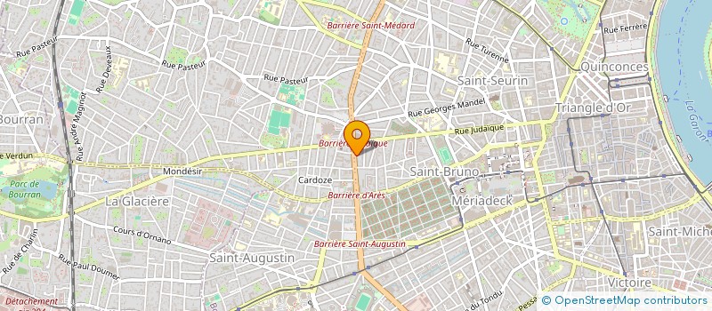 localisation de l'entreprise MADAME FRANCOISE BERROCQ-IRIGOIN à BORDEAUX
