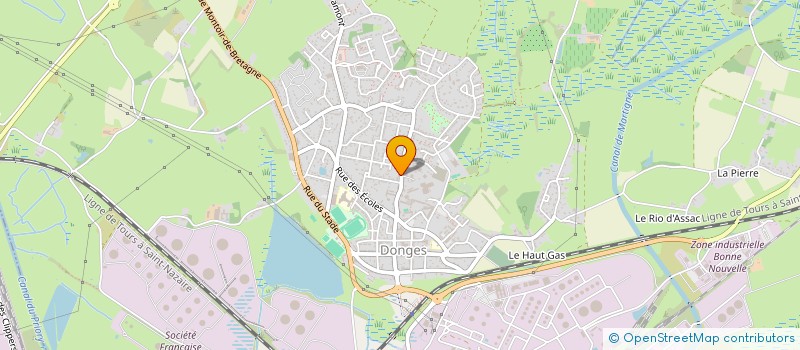 localisation de l'entreprise MADAME FRANCOISE BERSIHAND  SAINT-NAZAIRE