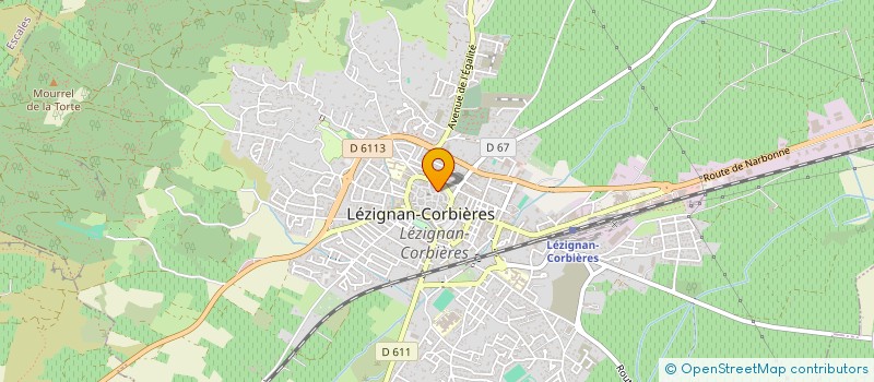 localisation de l'entreprise MADAME FRANCOISE BERTAZZON  BOUJAN-SUR-LIBRON