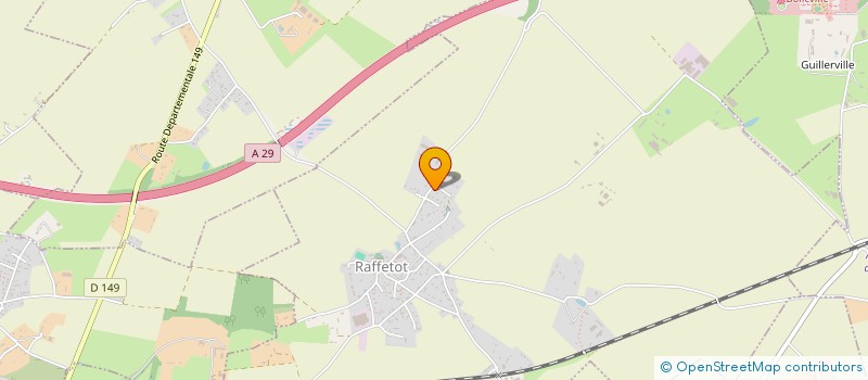 localisation de l'entreprise MADAME FRANCOISE BERTIN  RAFFETOT