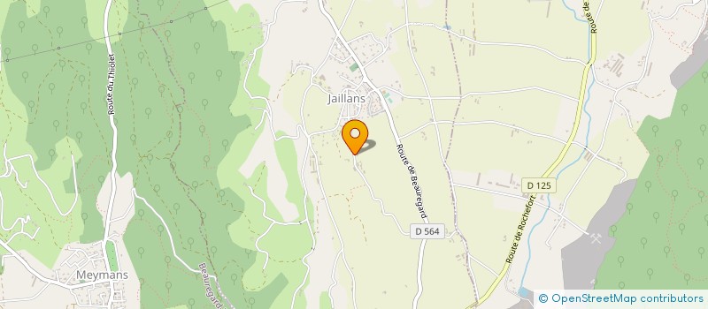 localisation de l'entreprise MADAME FRANCOISE BERTRAND  JAILLANS