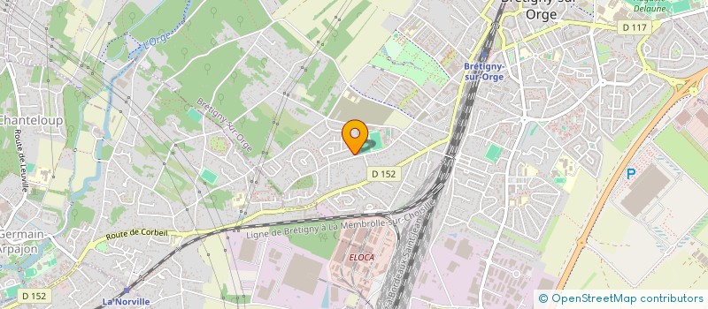 localisation de l'entreprise MADAME FRANCOISE BERTRAND à BRETIGNY-SUR-ORGE