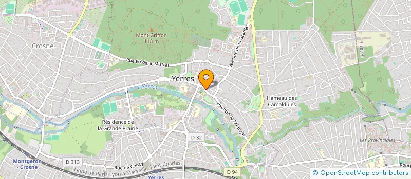 localisation de l'entreprise MADAME FRANCOISE BEURET à YERRES