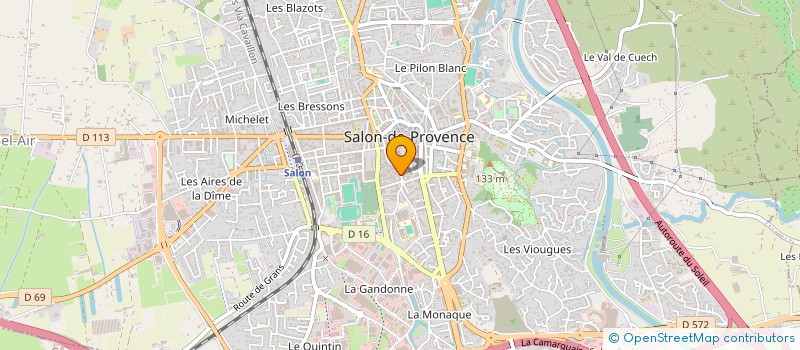 localisation de l'entreprise MADAME FRANCOISE BIARD  SALON-DE-PROVENCE