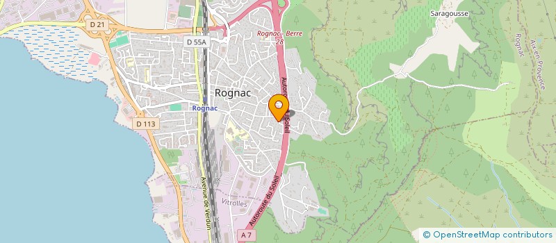 localisation de l'entreprise MADAME FRANCOISE BIASINI  ROGNAC