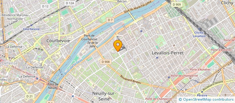 localisation de l'entreprise MADAME FRANCOISE BIDAUT à NEUILLY-SUR-SEINE