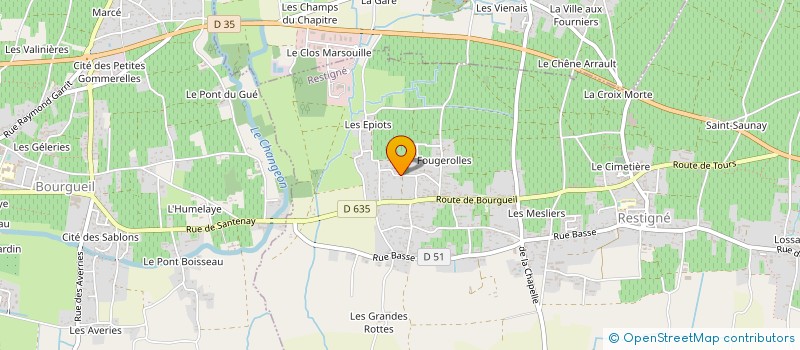 localisation de l'entreprise MADAME FRANCOISE BIGEARD à RESTIGNE