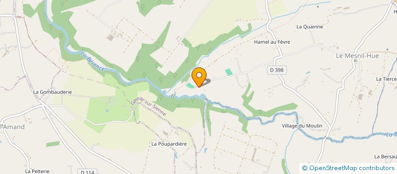 localisation de l'entreprise MADAME FRANCOISE BIHEL à GAVRAY-SUR-SIENNE