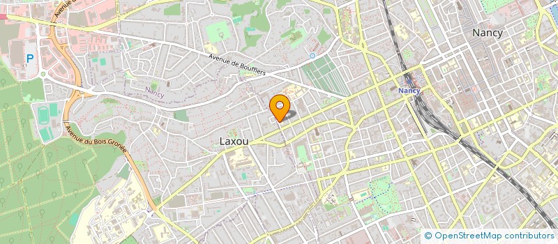 localisation de l'entreprise MADAME FRANCOISE BILLOT  NANCY