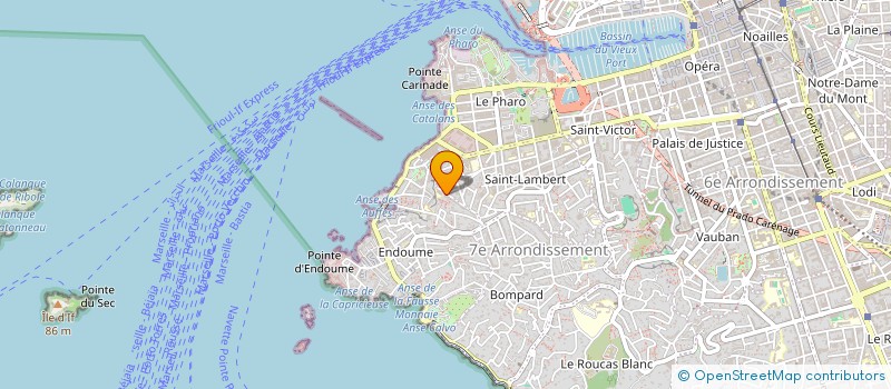 localisation de l'entreprise MADAME FRANCOISE BINET à MARSEILLE