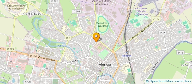 localisation de l'entreprise MADAME FRANCOISE BISCHOFF à ALENCON