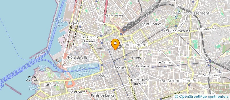 localisation de l'entreprise MADAME FRANCOISE BISSA à MARSEILLE