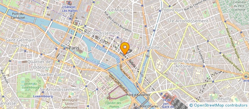 localisation de l'entreprise MADAME FRANCOISE BLANCHARD à PARIS