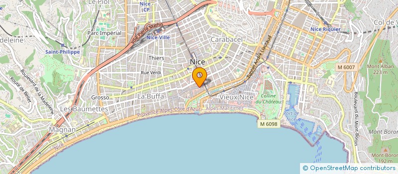 localisation de l'entreprise MADAME FRANCOISE BLONDEL à NICE