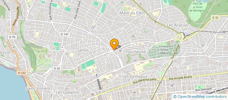 localisation de l'entreprise MADAME FRANCOISE BLONDEL à LE HAVRE