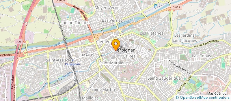 localisation de l'entreprise MADAME FRANCOISE BOBO à PERPIGNAN
