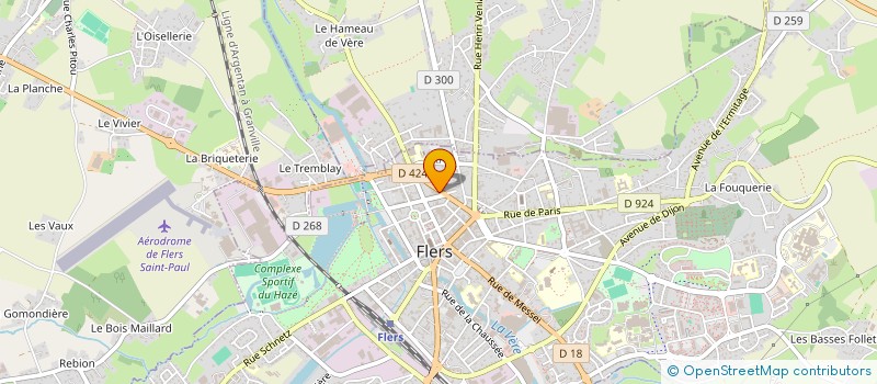 localisation de l'entreprise MADAME FRANCOISE BOENNEC à FLERS