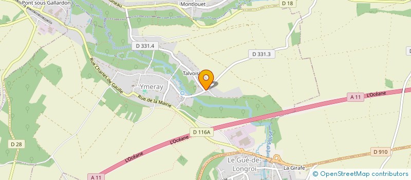 localisation de l'entreprise MADAME FRANCOISE BOGARD à YMERAY
