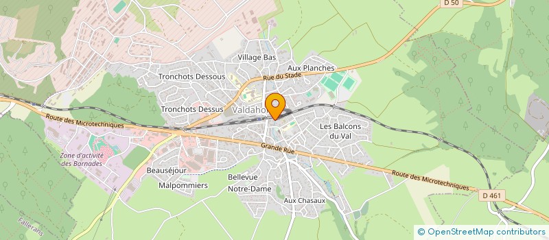 localisation de l'entreprise MADAME FRANCOISE BOISSENIN à VALDAHON