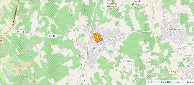 localisation de l'entreprise MADAME FRANCOISE BONNEROT  ENTRE-VIGNES