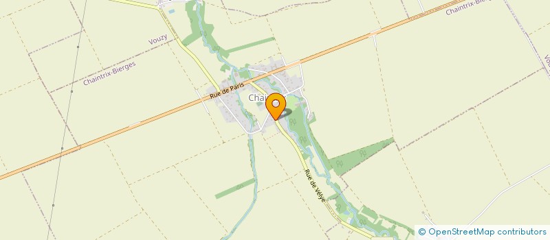 localisation de l'entreprise MADAME FRANCOISE BONVALLET  CHAINTRIX-BIERGES