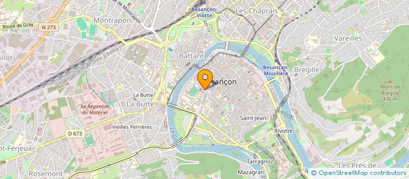 localisation de l'entreprise MADAME FRANCOISE BORDY à BESANCON