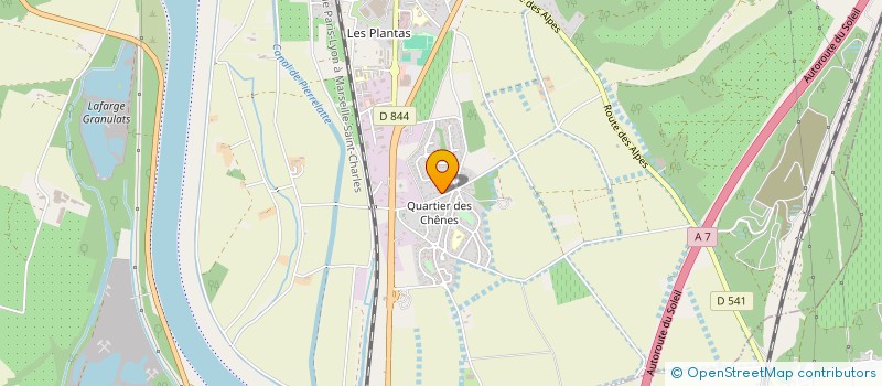 localisation de l'entreprise MADAME FRANCOISE BOREK  LA BEGUDE-DE-MAZENC