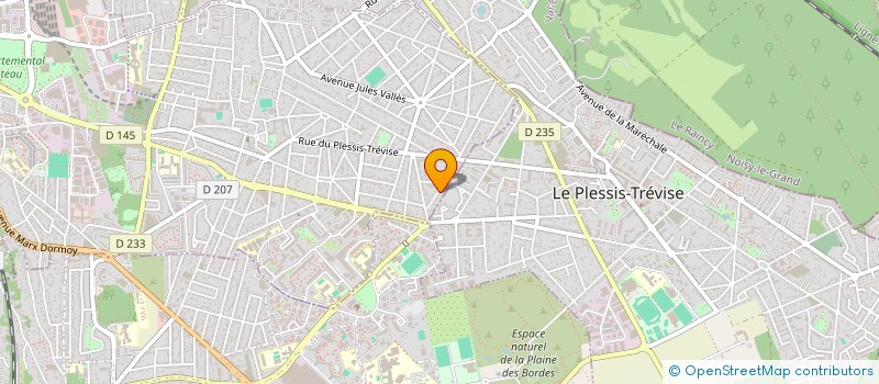 localisation de l'entreprise MADAME FRANCOISE BOSSAVIT à CHAMPIGNY-SUR-MARNE
