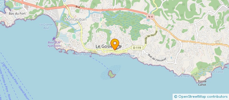 localisation de l'entreprise MADAME FRANCOISE BOUCHARD à LE GOSIER