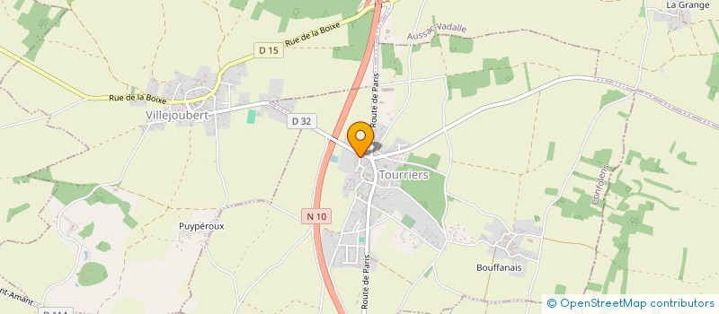 localisation de l'entreprise MADAME FRANCOISE BOUCHER à TOURRIERS